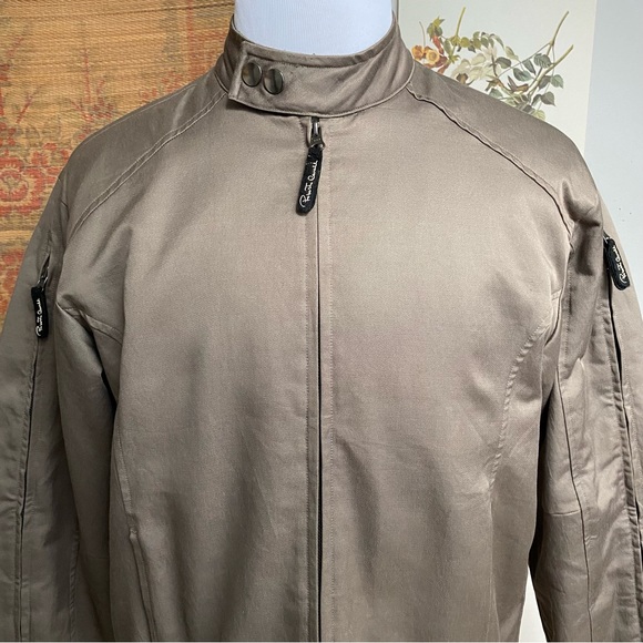 Roberto Cavalli Bomber Jacket Quilted Lined Zip Sleeves - Picture 2 of 16